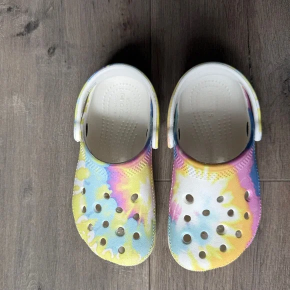 CROCS Colorful Tie dye Kids C10 - Picture 5 of 7